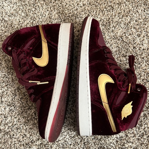 heiress velvet air jordan 1
